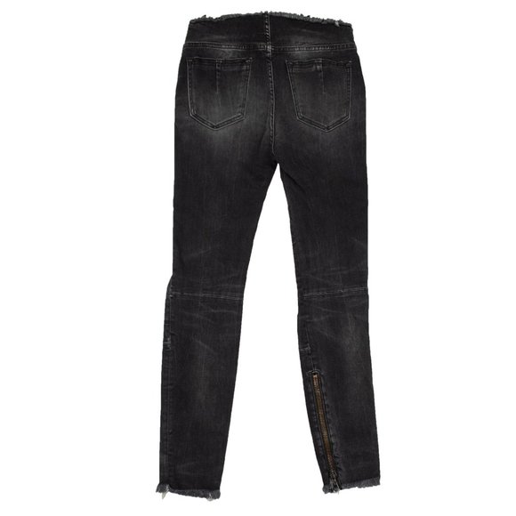 UNRAVEL PROJECT Black Moonwash High Waisted Jeans Pants Size 26 $545 - Picture 4 of 5